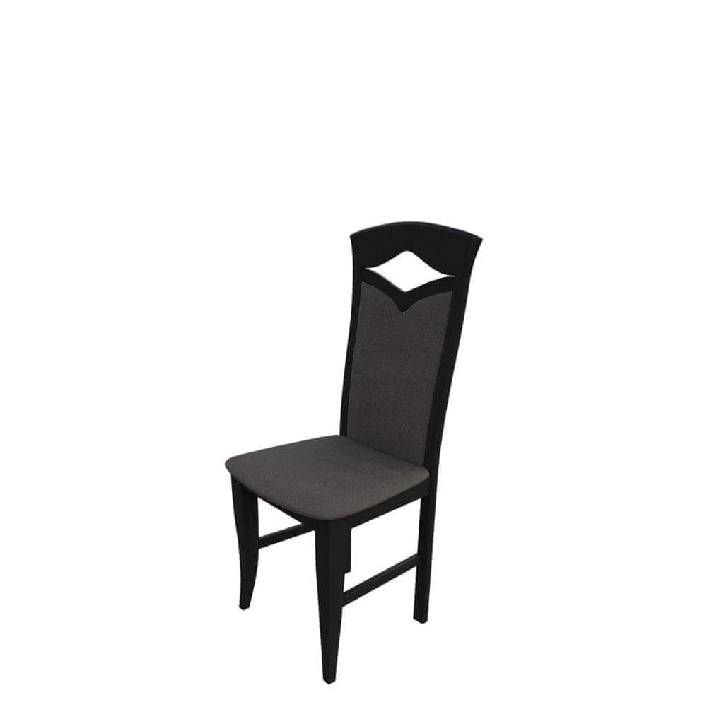 Veneti Jedálenská stolička MOVILE 30 - wenge / tmavá hnedá 2